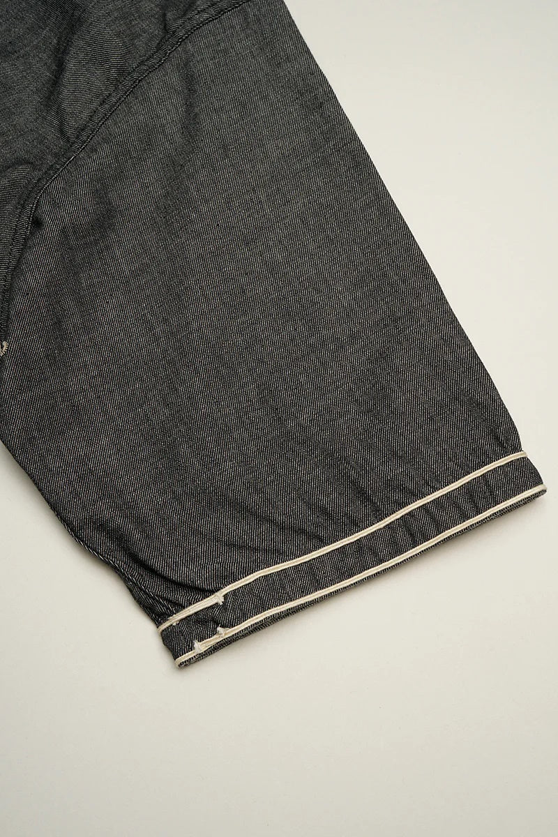 ◯ Nigel Cabourn - BASEBALL SHIRT S/S TYPE2 - CHARCOAL  GRAY