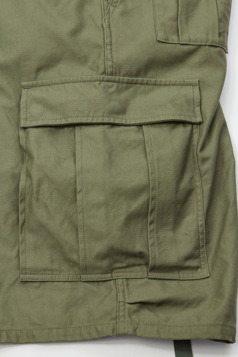 ◯ Nigel Cabourn - ARMY CARGO SHORT - DARK GREEN