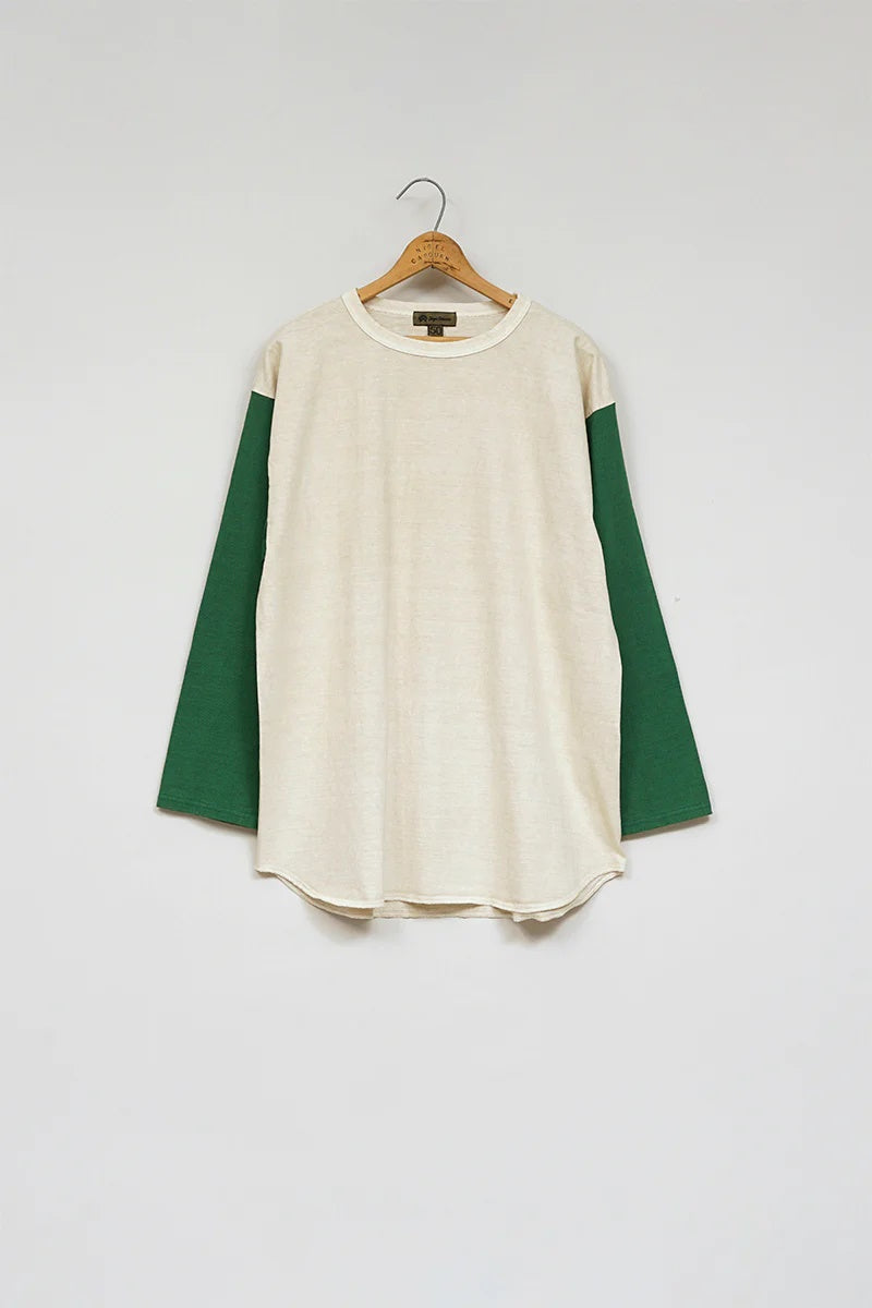 ◯ Nigel Cabourn - 7.8oz BASEBALL SHIRT - IVORY