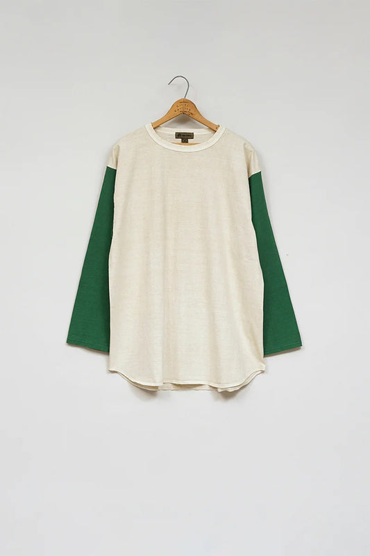 ◯ Nigel Cabourn - 7.8oz BASEBALL SHIRT - IVORY