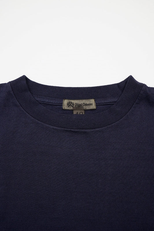 ◯ Nigel Cabourn - 7.8oz BASIC T-SHIRT - NAVY