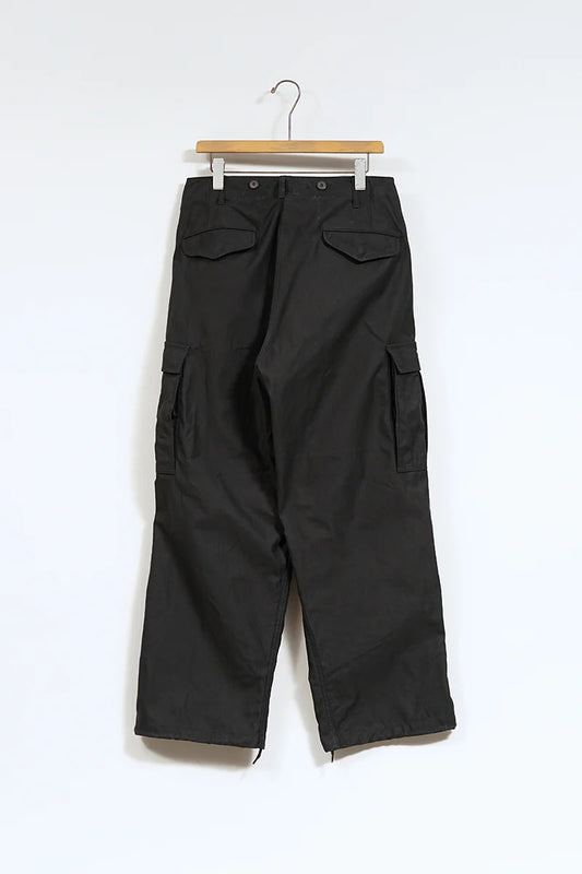 ◯ Nigel Cabourn - ARMY CARGO PANT BLACK - BLACK
