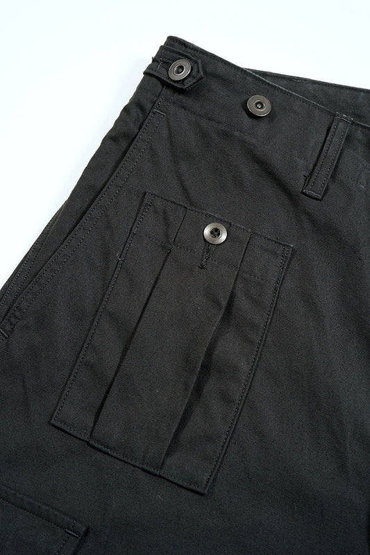 ◯ Nigel Cabourn - ARMY CARGO PANT BLACK - BLACK