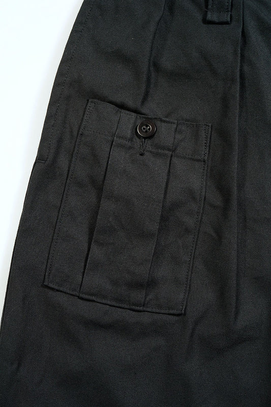 ◯ Nigel Cabourn - BRITISH ARMY PANT BLACK - BLACK
