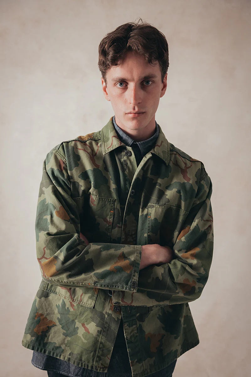 ◯ Nigel Cabourn - JK02-3 UTILITY OVERSHIRT - GREEN