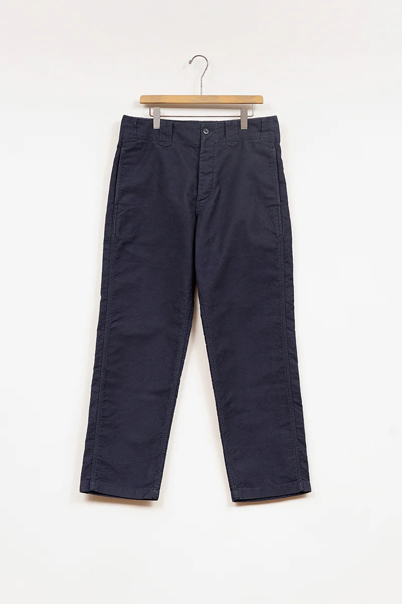 ◯ Nigel Cabourn - PT04-M WORK SUIT TR MOLESKIN - DARK NAVY