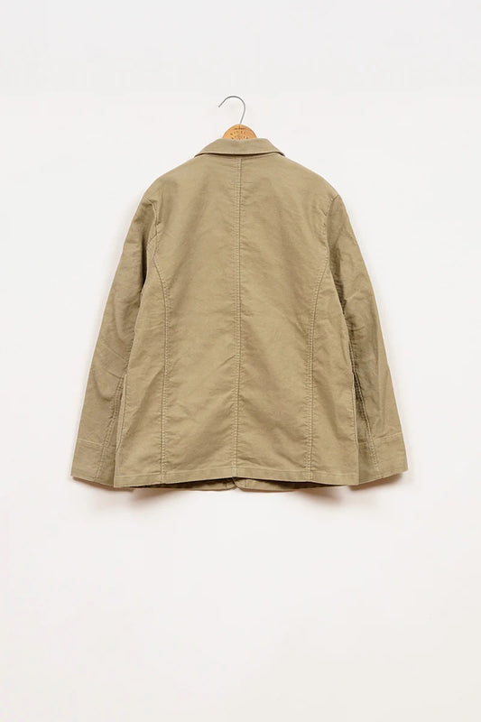 ◯ Nigel Cabourn - JK03-M WORK SUIT JK MOLESKIN - GREEN