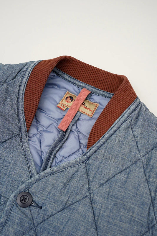 ◯ Nigel Cabourn - OW03 LINE JK INDIGO - INDIGO