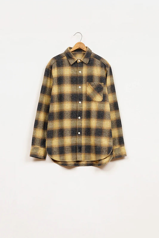 ◯ Nigel Cabourn - SH021 WORK SHIRT - YELLOW