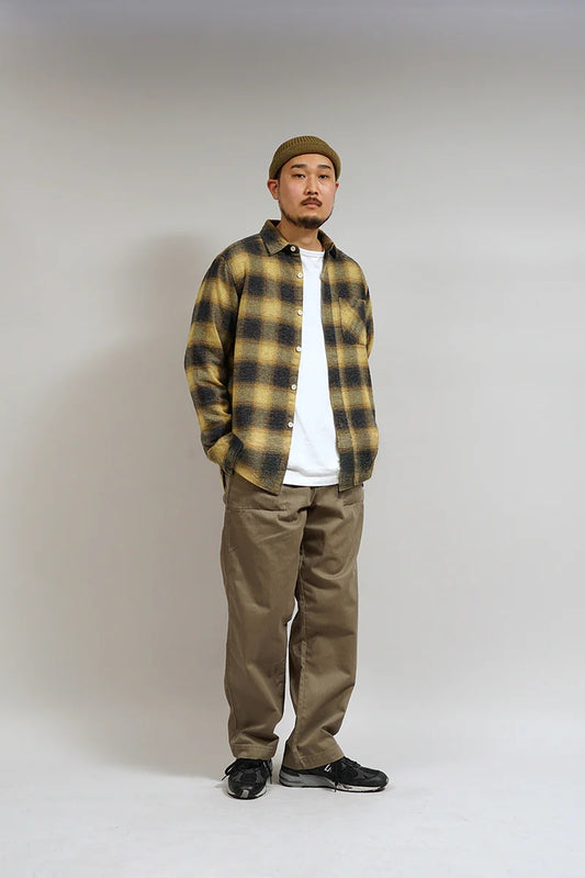 ◯ Nigel Cabourn - SH021 WORK SHIRT - YELLOW