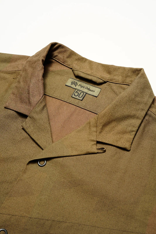 ◯ Nigel Cabourn - PARATROOPER SHIRT CAMO - BROWN