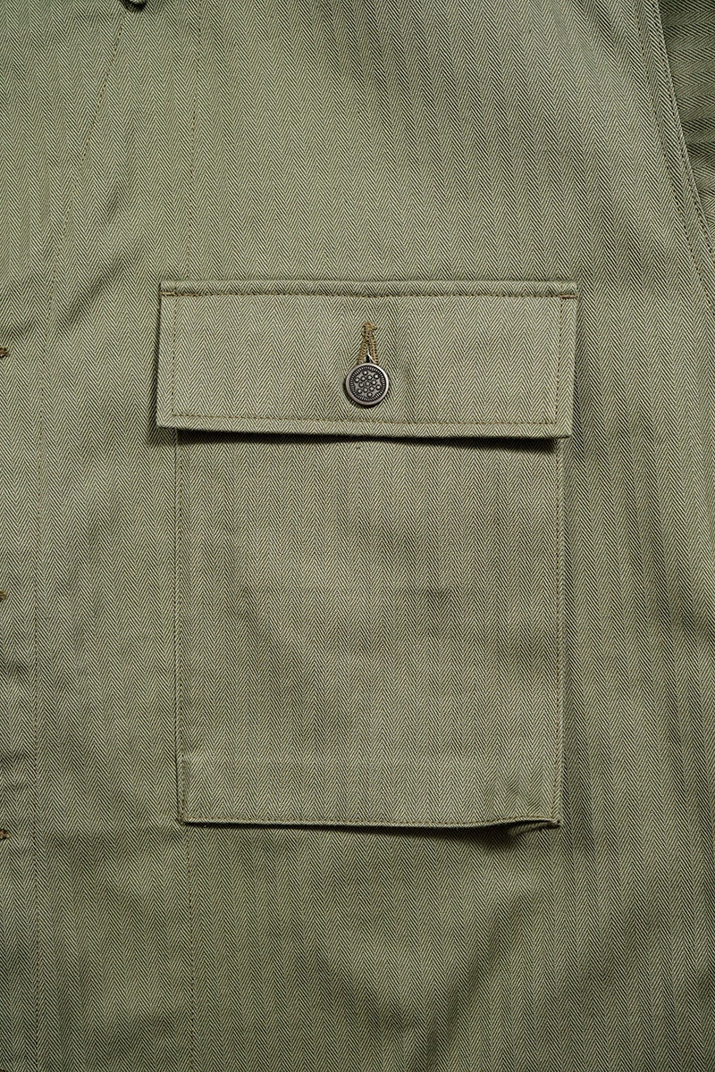 ◯ Nigel Cabourn - FATIGUE JACKET MODIFY - GREEN