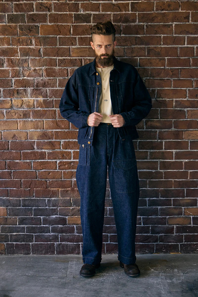 ◯ Nigel Cabourn - 40s DENIM JACKET 12.5oz - INDIGO