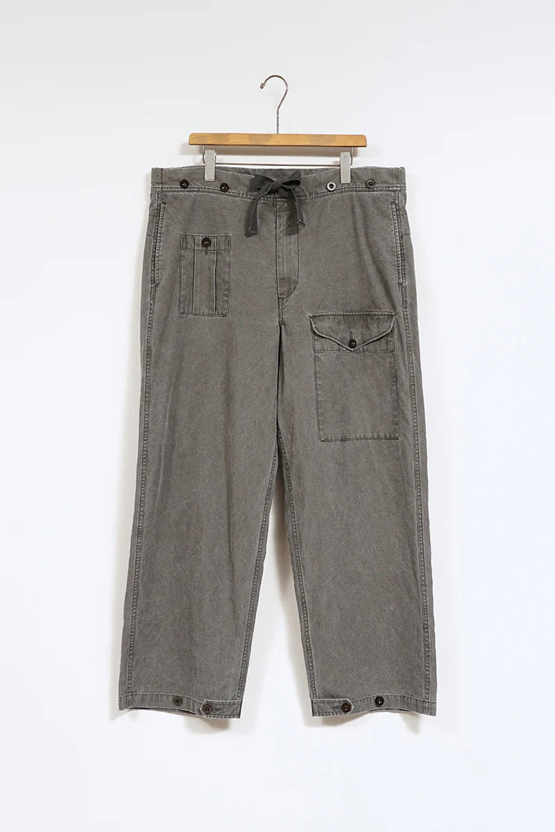 ◯ Nigel Cabourn - PARATROOPER PANT PIGMENT - CHARCOAL GRAY