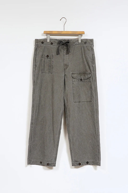 ◯ Nigel Cabourn - PARATROOPER PANT PIGMENT - CHARCOAL GRAY