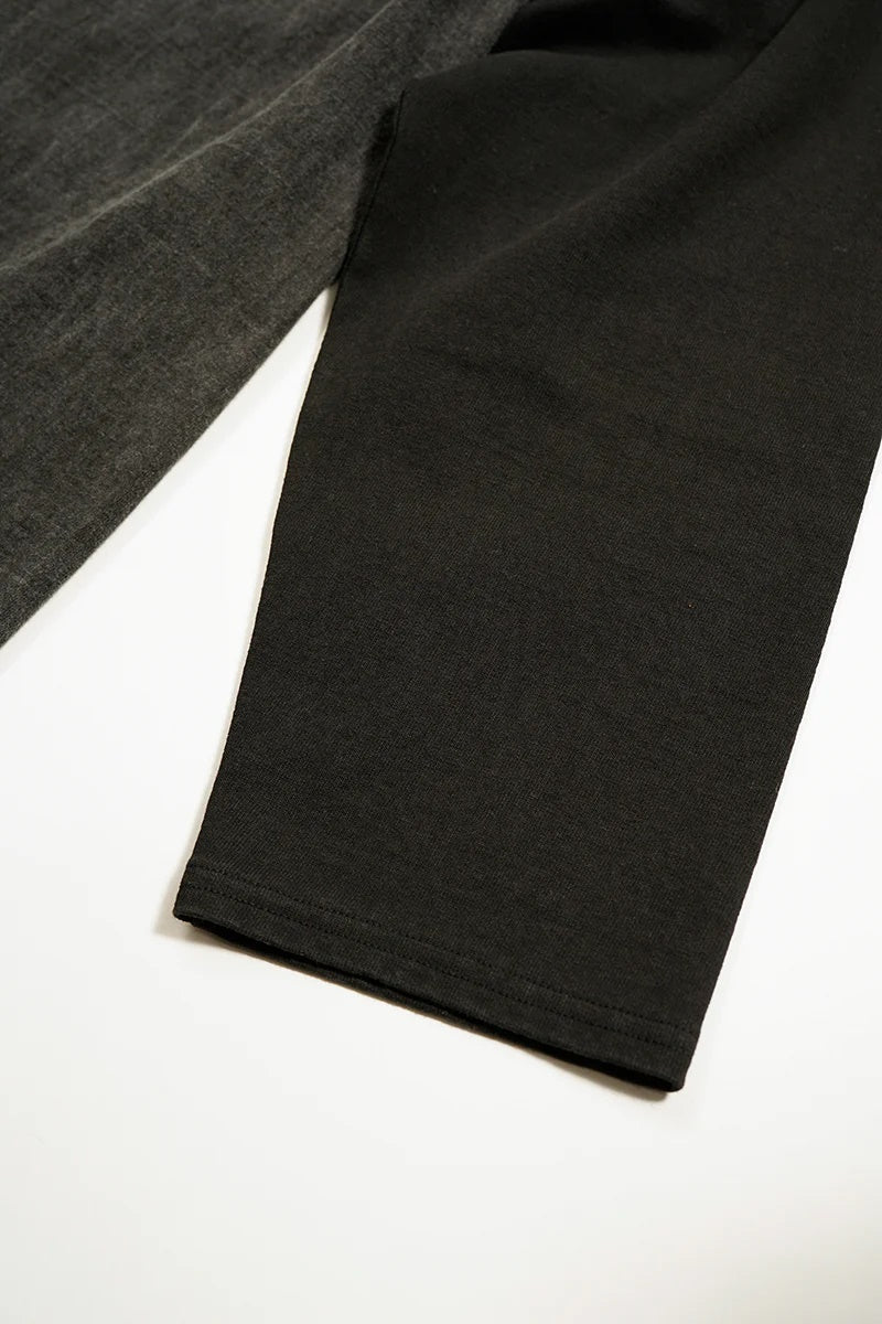 ◯ Nigel Cabourn - BASEBALL T-SHIRT PIGMENT - CHARCOAL GRAY