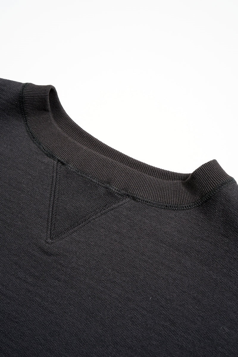 ◯ Nigel Cabourn - 50s CREW NECK BLACK(20.5oz) - BLACK