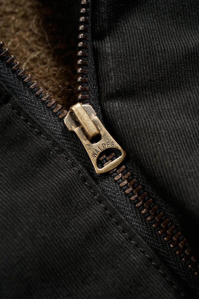 ◯ Nigel Cabourn - 40s US CLIP JK MODIFY BLACK - BLACK
