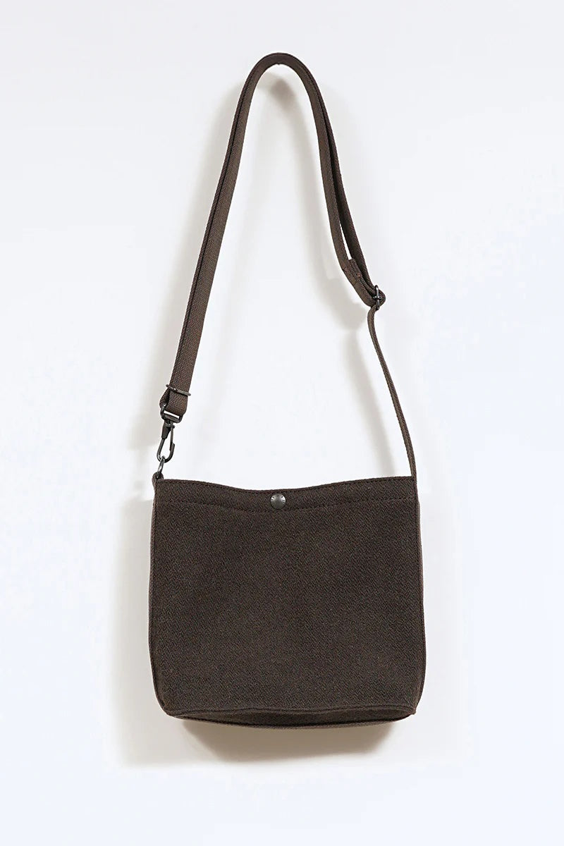 ◯ Nigel Cabourn - MAGAZINE BAG - DARK BROWN