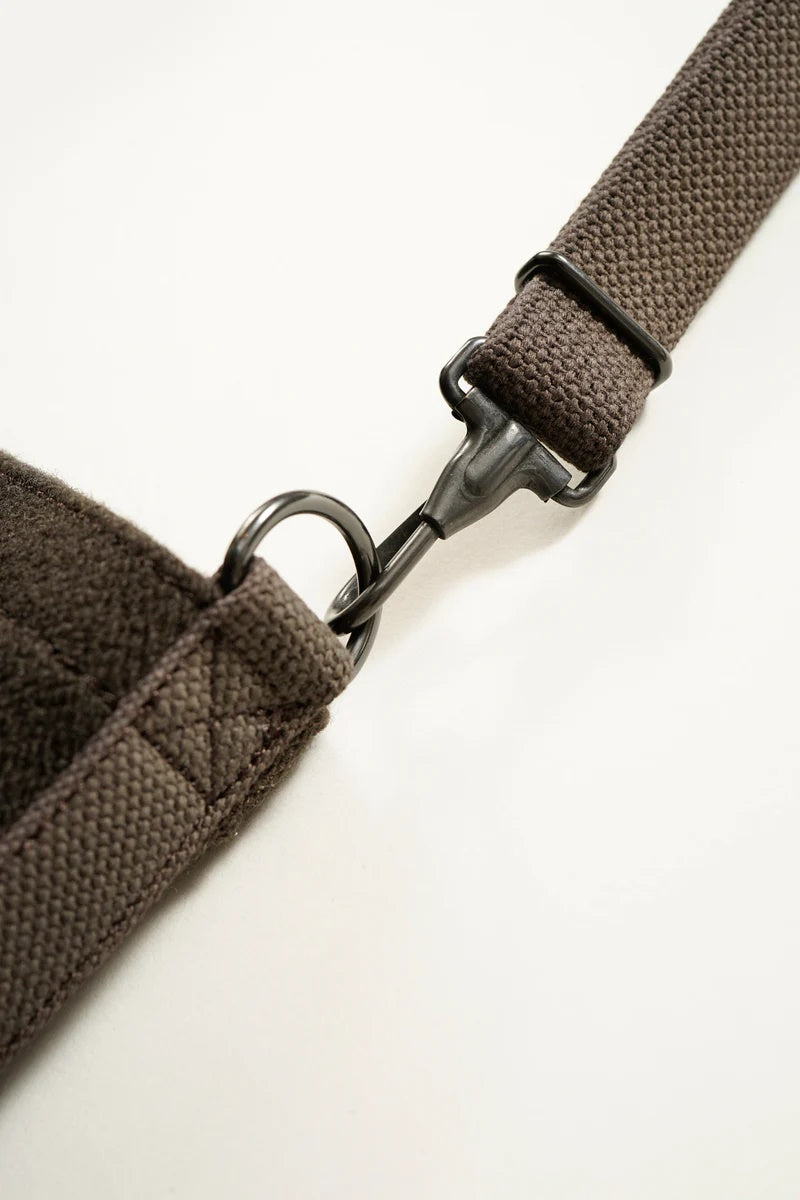 ◯ Nigel Cabourn - MAGAZINE BAG - DARK BROWN