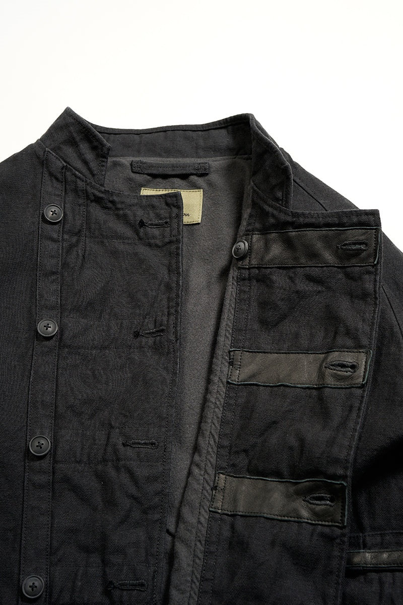 ◯ Nigel Cabourn - SWEDISH WORK JACKET - CHARCOAL GRAY