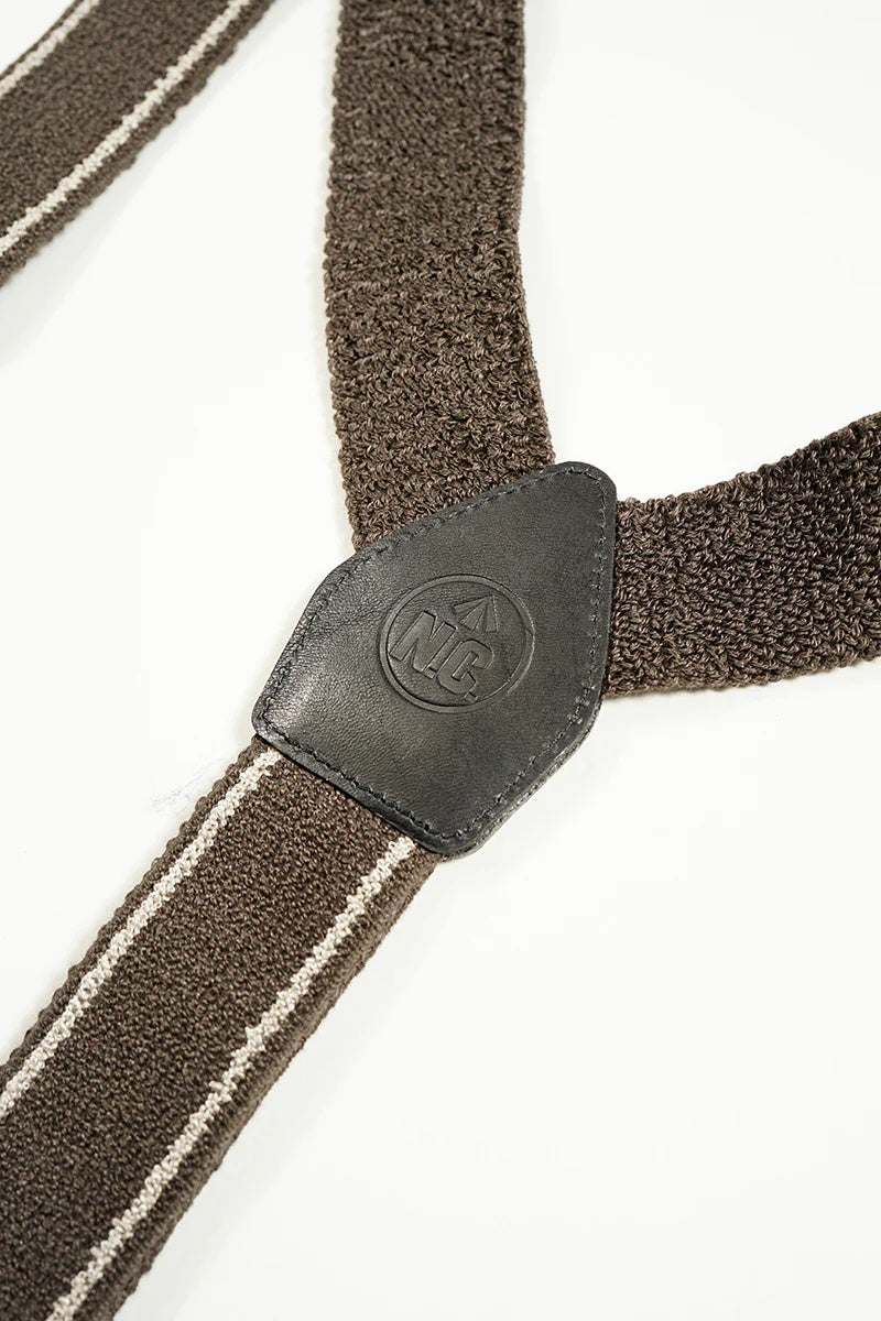 ◯ Nigel Cabourn - MASTERvMASON SUSPENDER - CHARCOAL GRAY