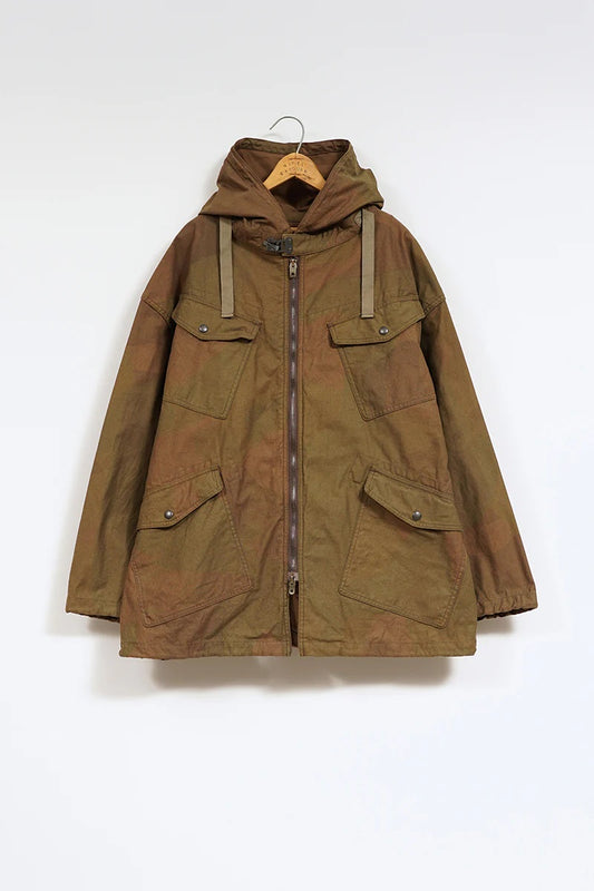 ◯ Nigel Cabourn - PARATROOPER JACKET CAMO - BROWN
