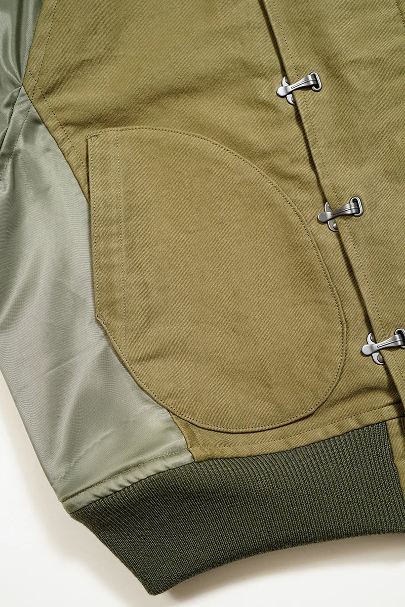 ◯ Nigel Cabourn - 40s US CLIP JACKET MODIFY - DARK GREEN