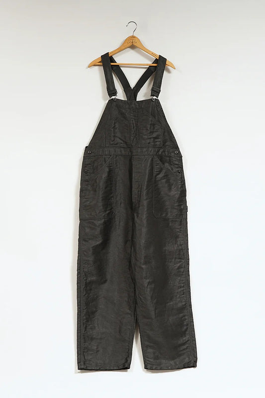 ◯ Nigel Cabourn - COAL MINER DUNGAREES - CHARCOAL GRAY