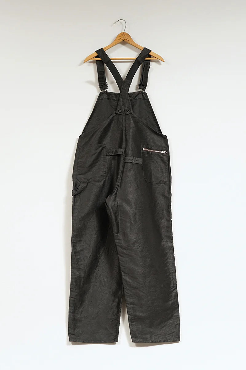 ◯ Nigel Cabourn - COAL MINER DUNGAREES - CHARCOAL GRAY