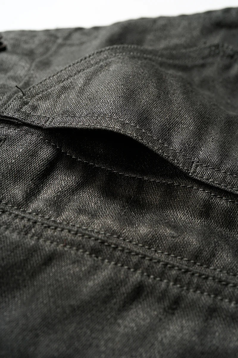◯ Nigel Cabourn - COAL MINER DUNGAREES - CHARCOAL GRAY