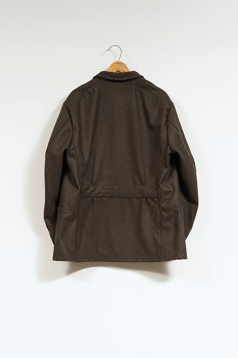 ◯ Nigel Cabourn - COAL MINER JK BILLIARD CLOTH - BLUE GRAY