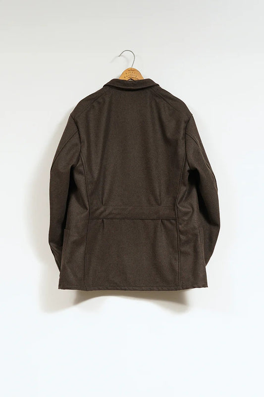 ◯ Nigel Cabourn - COAL MINER JK BILLIARD CLOTH - BLUE GRAY