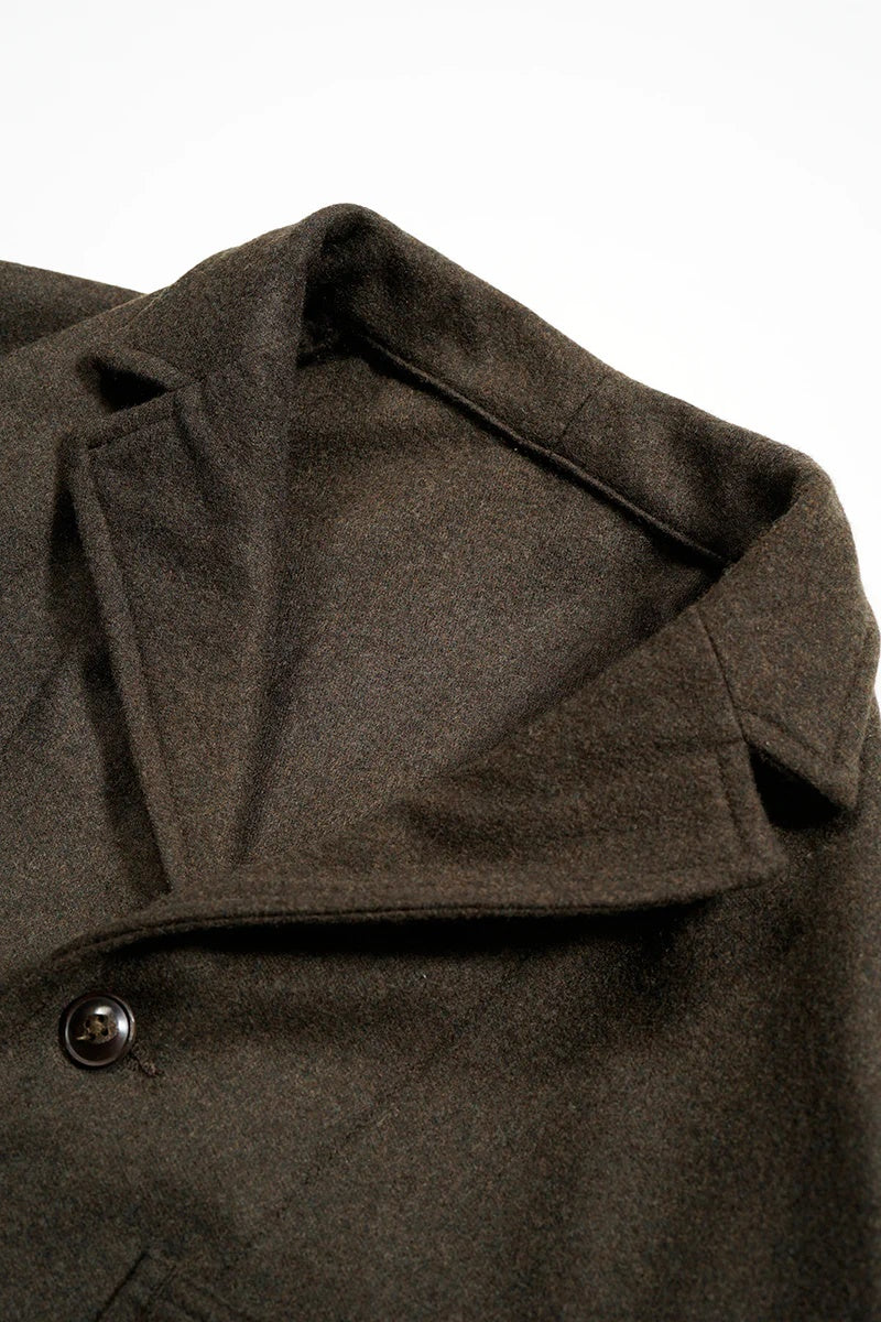 ◯ Nigel Cabourn - COAL MINER JK BILLIARD CLOTH - BLUE GRAY