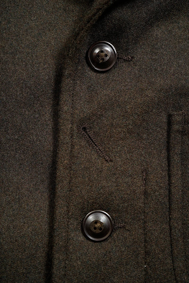 ◯ Nigel Cabourn - COAL MINER JK BILLIARD CLOTH - BLUE GRAY