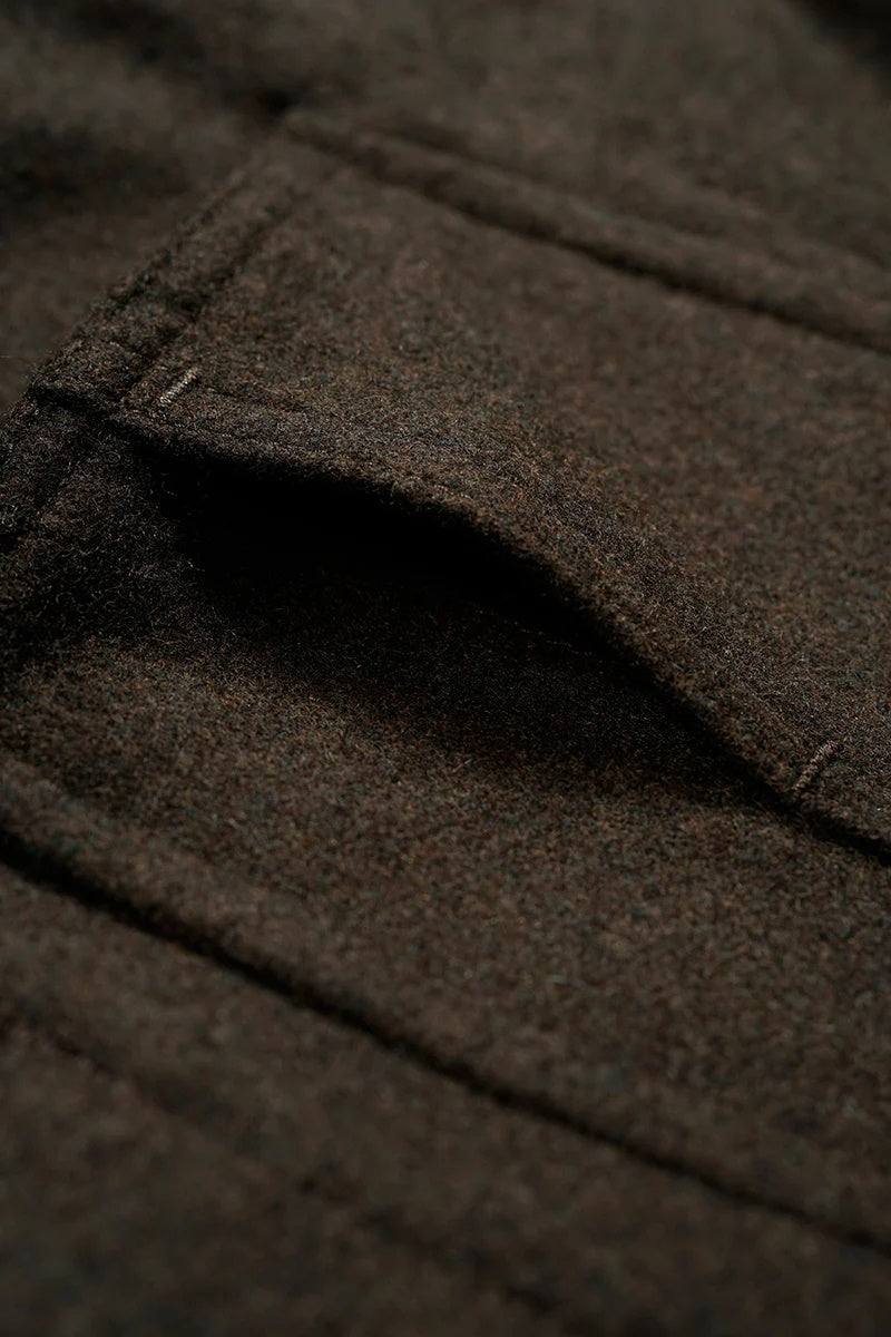 ◯ Nigel Cabourn - COAL MINER JK BILLIARD CLOTH - BLUE GRAY