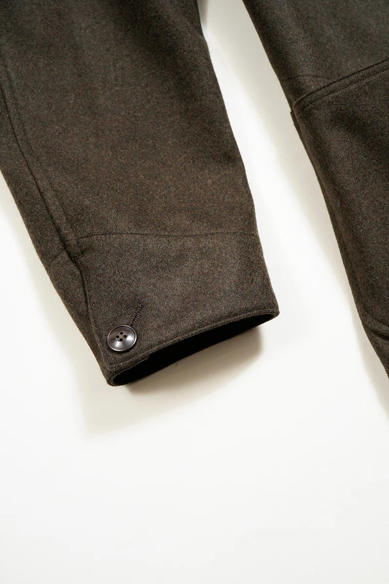 ◯ Nigel Cabourn - COAL MINER JK BILLIARD CLOTH - BLUE GRAY