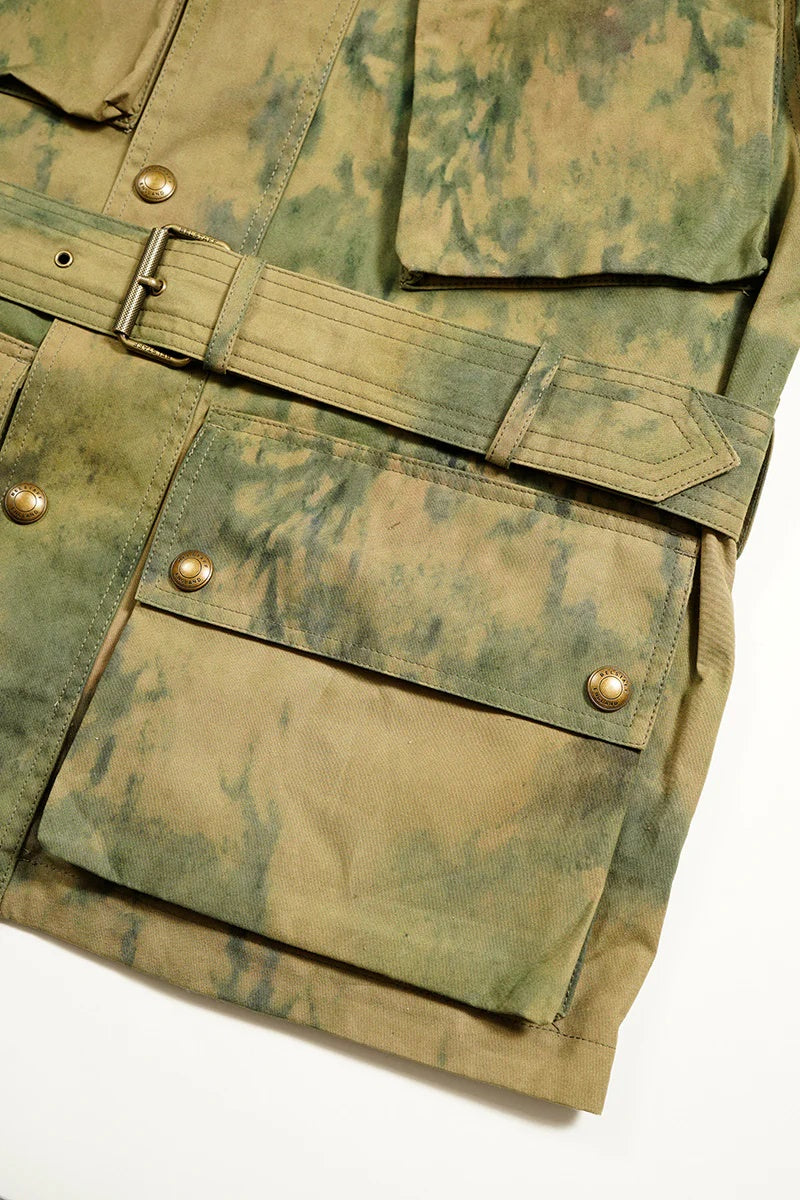 ◯ Nigel Cabourn - BELSTAFF NC CAMO TRIALMASTER - GREEN