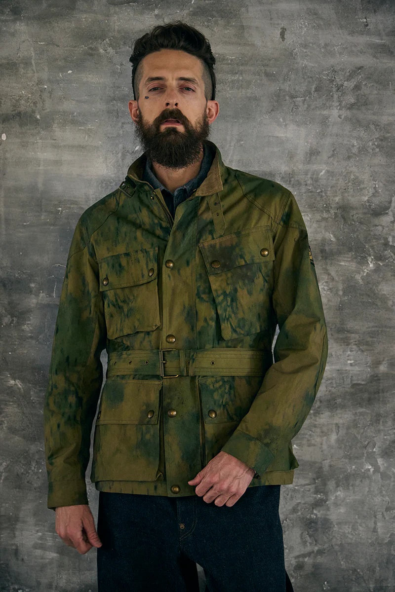 ◯ Nigel Cabourn - BELSTAFF NC CAMO TRIALMASTER - GREEN