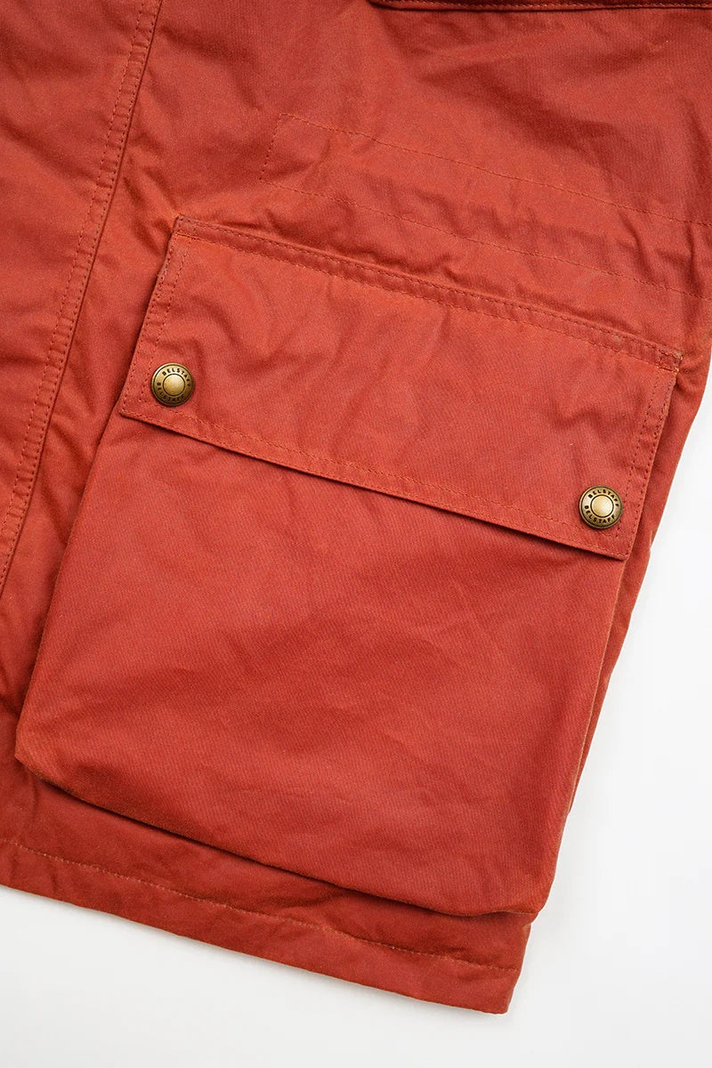 ◯ Nigel Cabourn - BELSTAFF NC DERWENT TRIALMASTE - DARK ORANGE