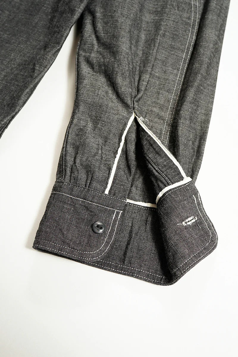 ◯ Nigel Cabourn - NEW MEDICAL SHIRT BK - BLACK