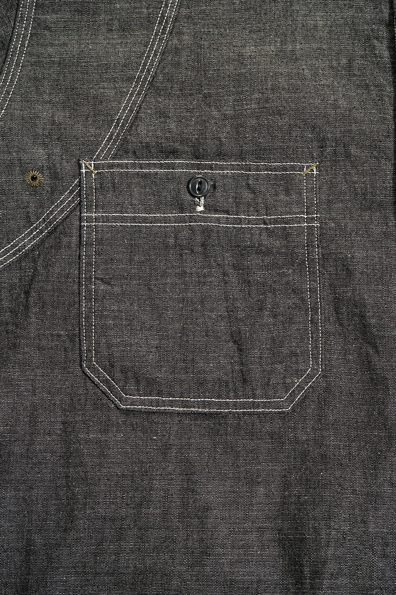 ◯ Nigel Cabourn - NEW MEDICAL SHIRT BK - BLACK