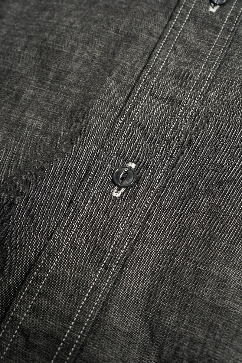 ◯ Nigel Cabourn - NEW MEDICAL SHIRT BK - BLACK