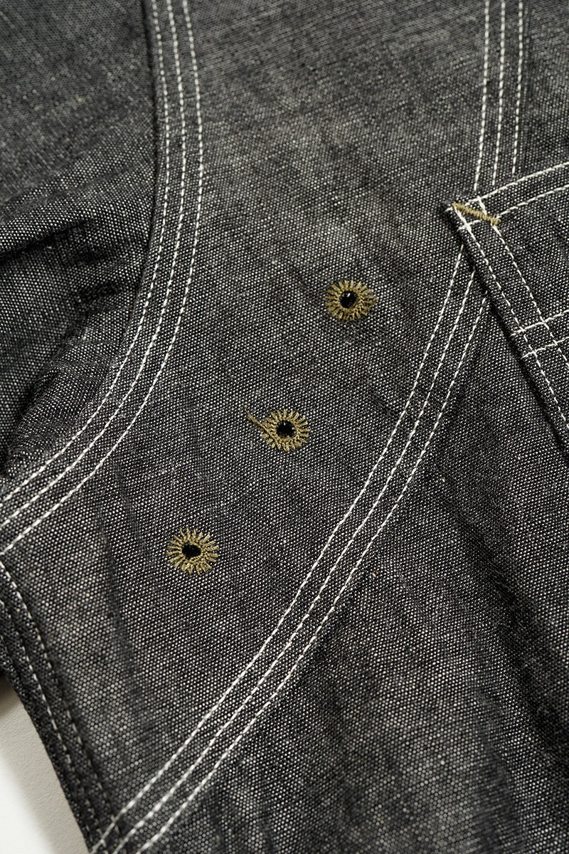 ◯ Nigel Cabourn - NEW MEDICAL SHIRT BK - BLACK