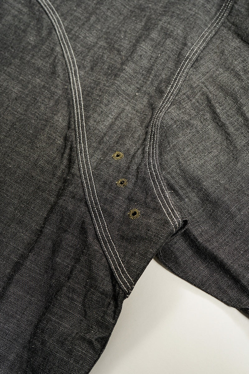 ◯ Nigel Cabourn - NEW MEDICAL SHIRT BK - BLACK