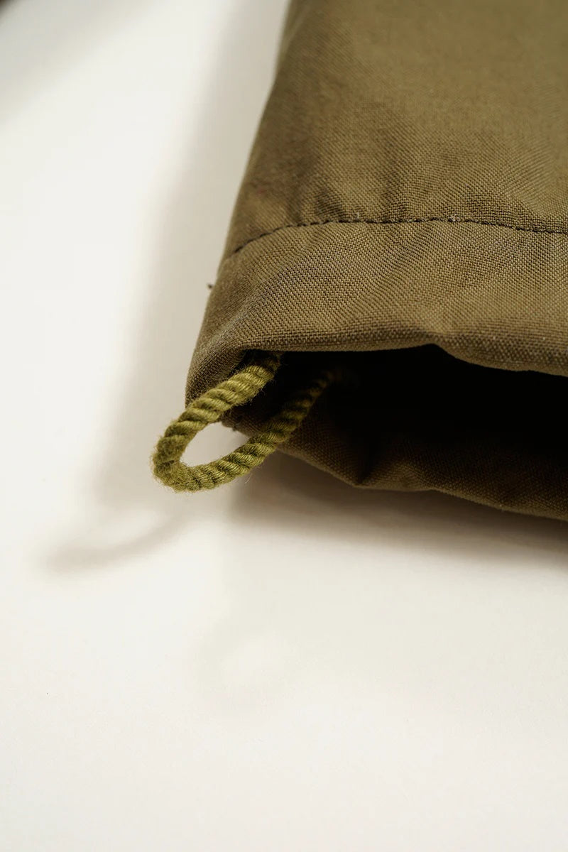 ◯ Nigel Cabourn - GUNNER JACKET TASLAN NYLON - DARK BROWN