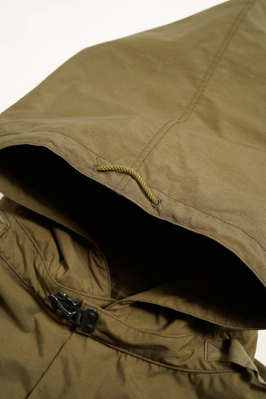 ◯ Nigel Cabourn - GUNNER JACKET TASLAN NYLON - DARK BROWN