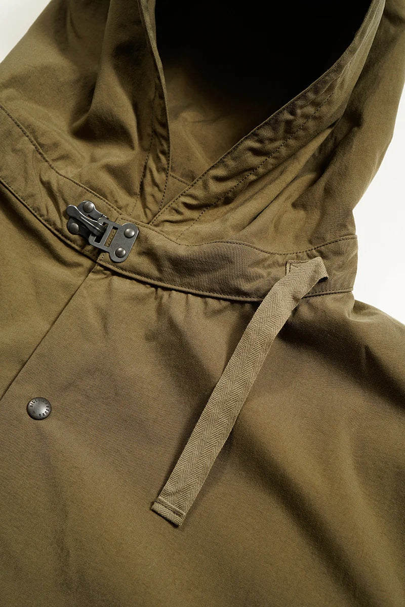 ◯ Nigel Cabourn - GUNNER JACKET TASLAN NYLON - DARK BROWN