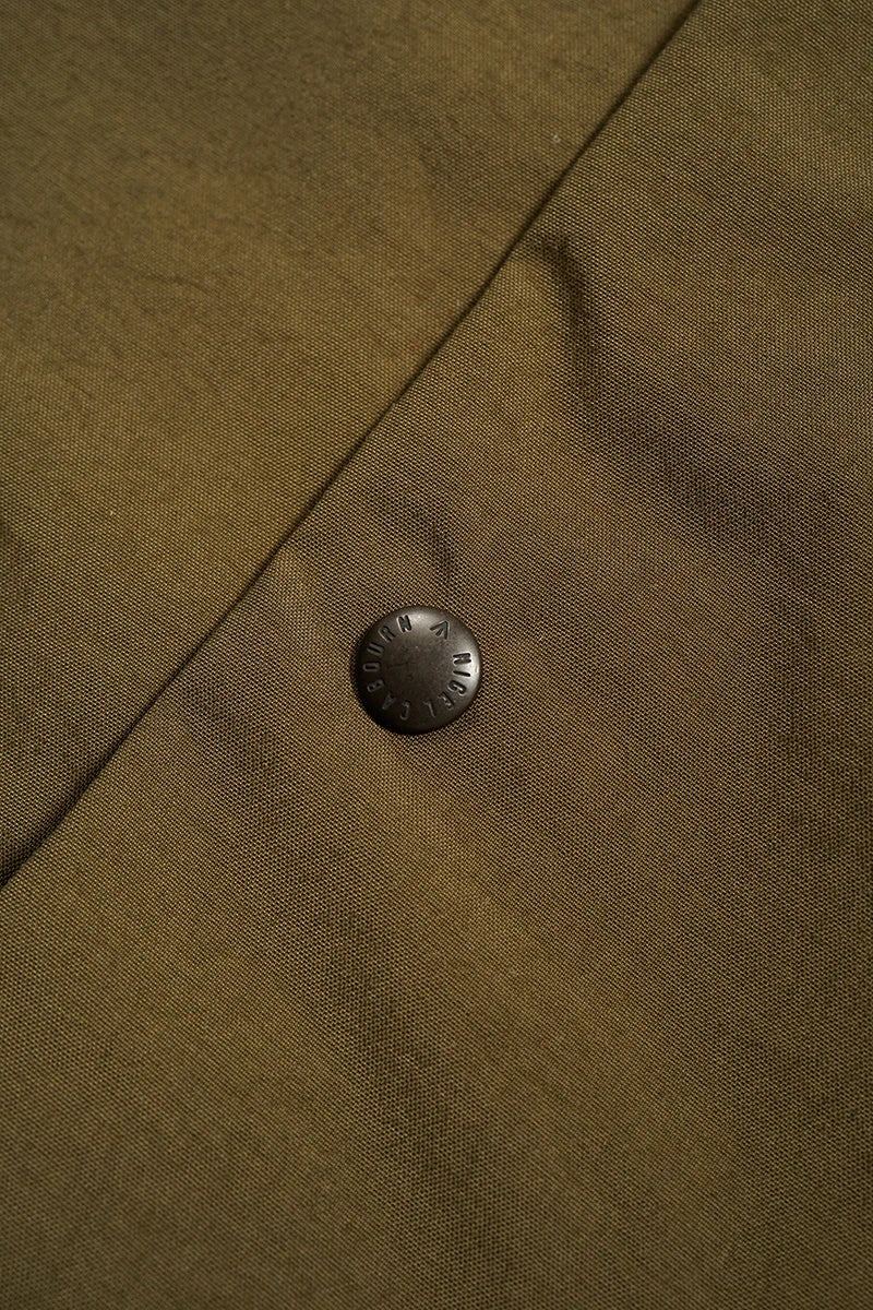 ◯ Nigel Cabourn - GUNNER JACKET TASLAN NYLON - DARK BROWN