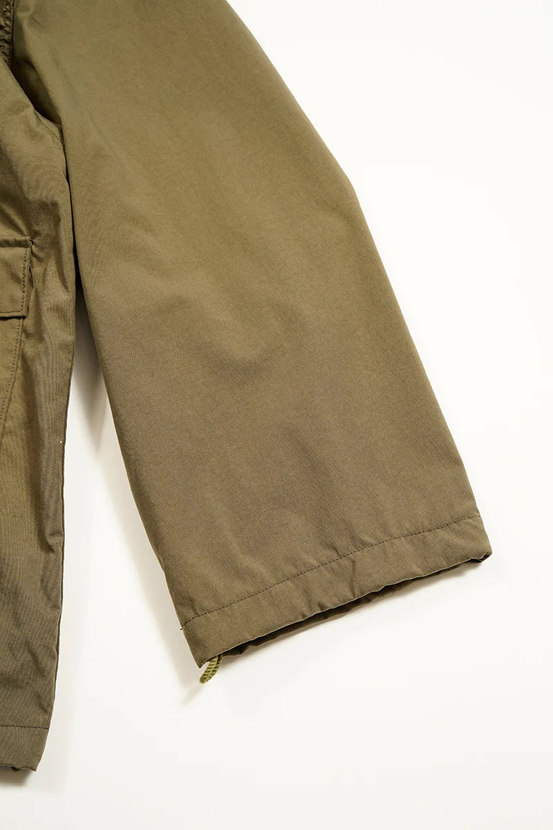 ◯ Nigel Cabourn - GUNNER JACKET TASLAN NYLON - DARK BROWN